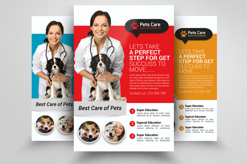 pets-clinic-and-care-centre-flyer-template