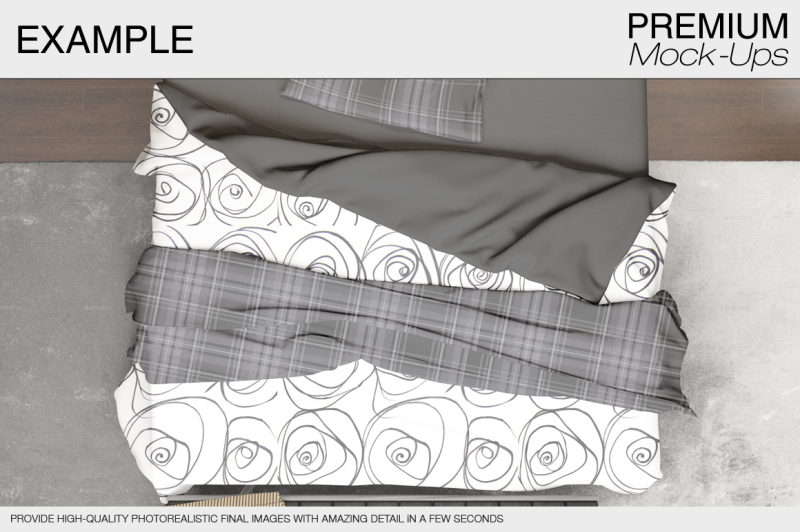 Download Bedding Mockup Set By Mockups | TheHungryJPEG.com