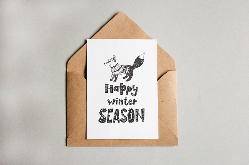 winter-quotes-animals-cards