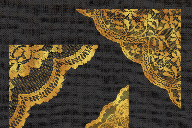 gold-lace-corners-clipart