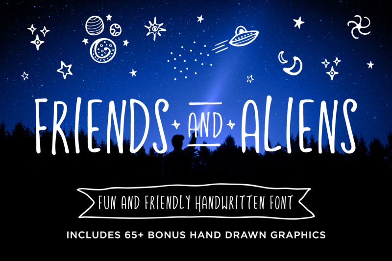 friends-and-aliens-font