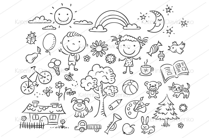 kids-doodle-set
