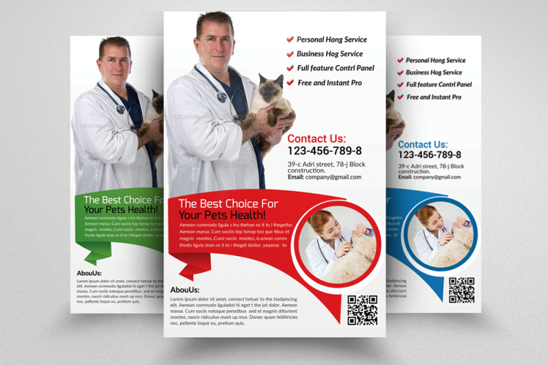 pets-doctor-clinic-flyer-template