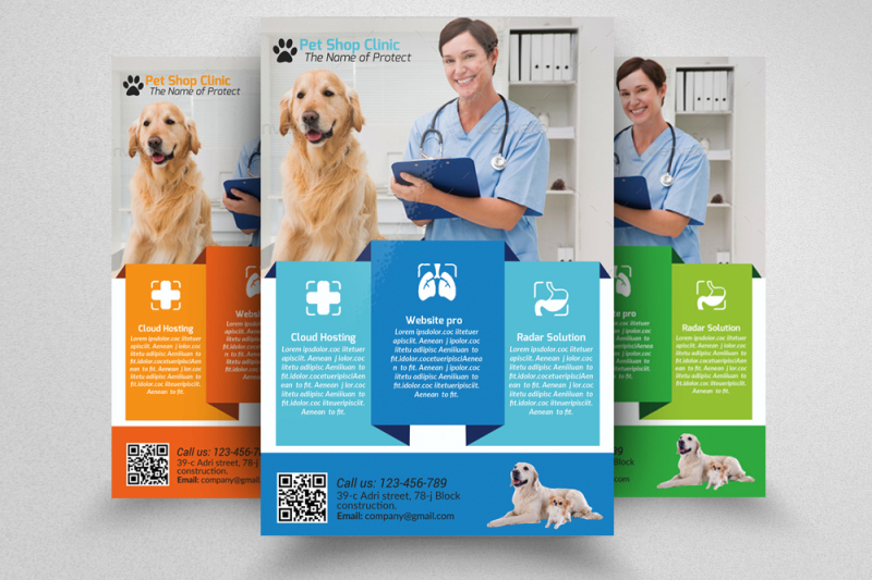 pet-care-doctor-flyer-template