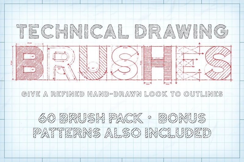 technical-drawing-brushes