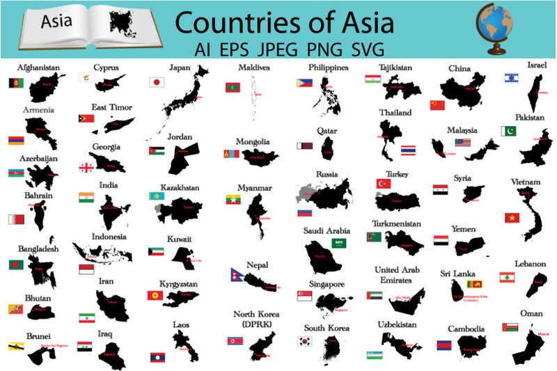 countries-of-asia