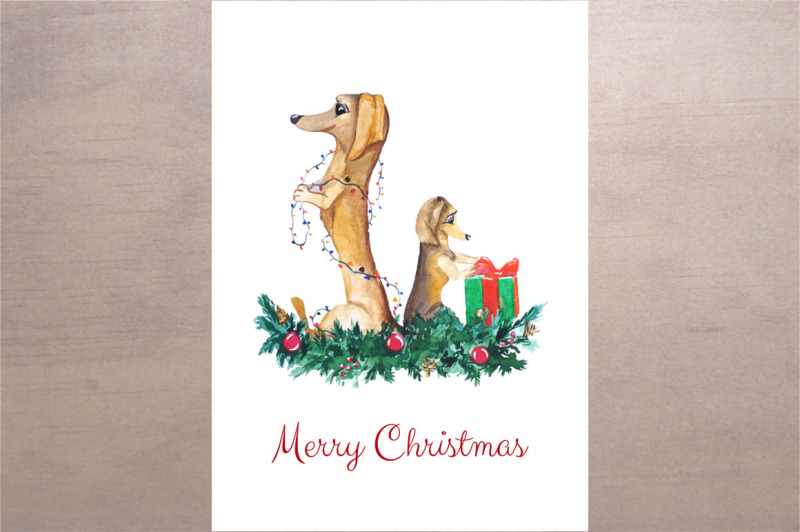 watercolor-christmas-card-set