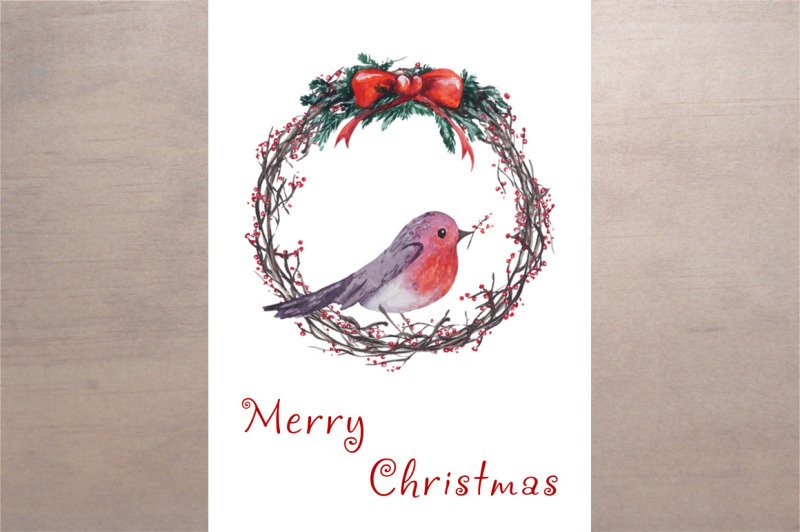 watercolor-christmas-card-set