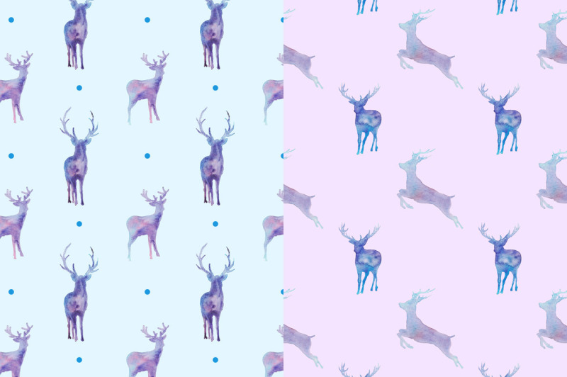 magic-deers-watercolor-illustration