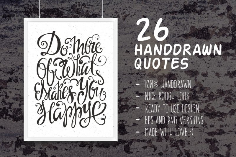 26-handdrawn-romantic-posters