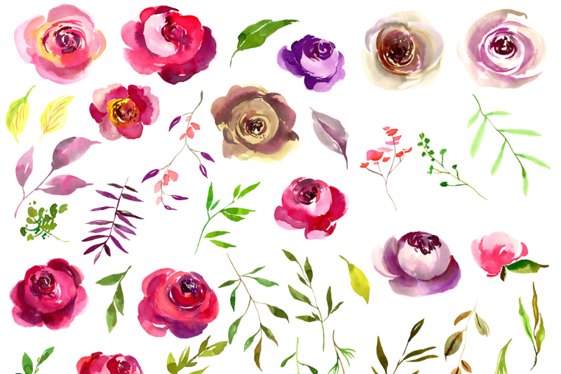 rich-watercolor-flowers-roses-png