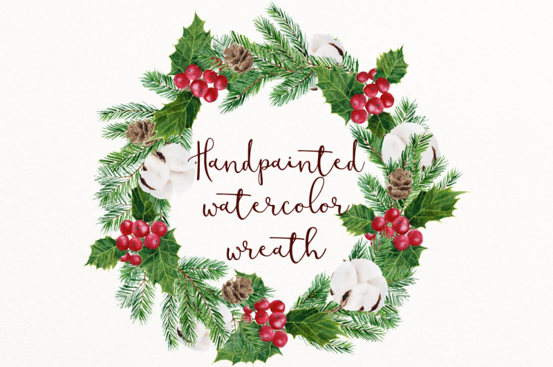 holly-holiday-wreath-clipart