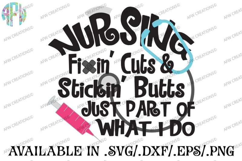 nursing-svg-dxf-eps-cut-file