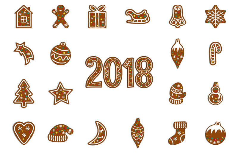 christmas-gingerbread-icon-set