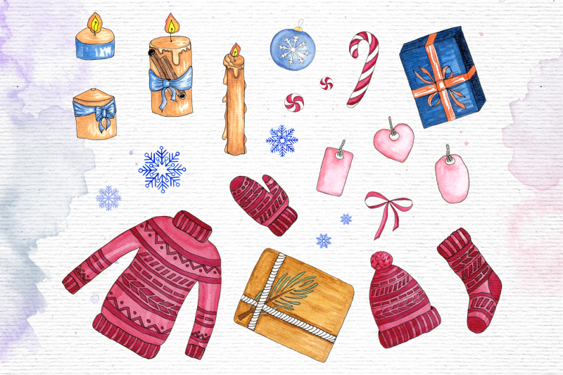 watercolor-winter-illustrations