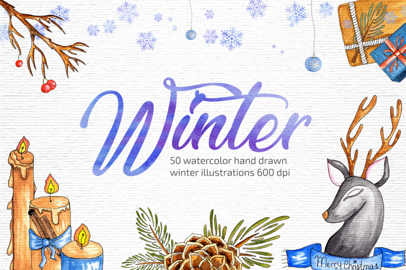 watercolor-winter-illustrations
