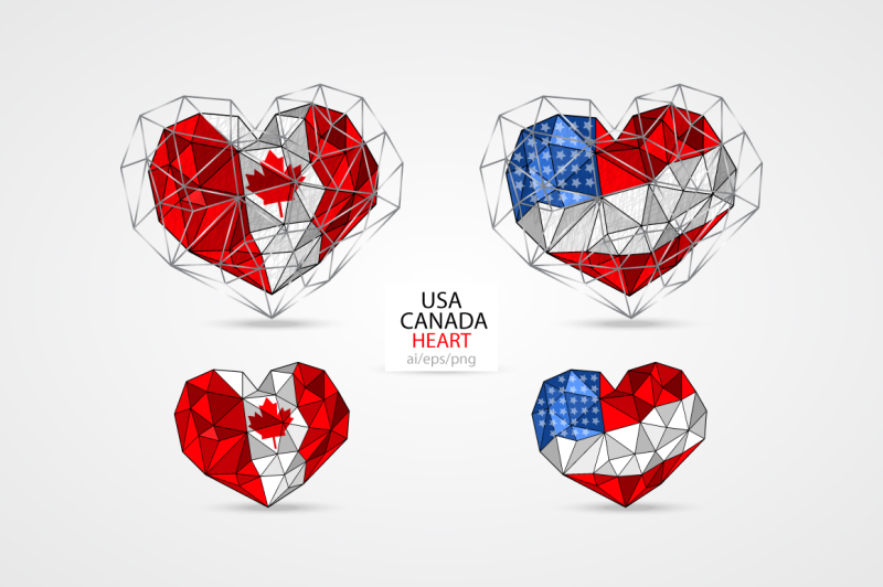 usa-american-flag-canada-heart
