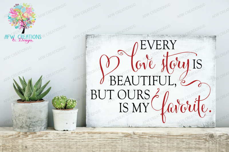 Free 166 Every Love Story Is Beautiful Svg SVG PNG EPS DXF File