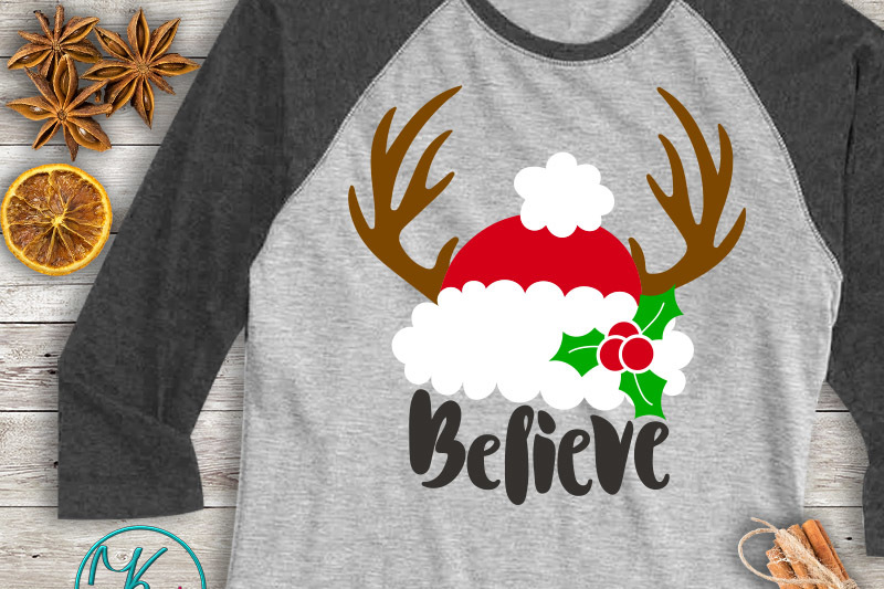 believe-svg-christmas-svg-santa-hat-svg-deer-antlers-svg-antlers-santa-hat-believe-santa-hat-svg-iron-on-printable-girls-christmas