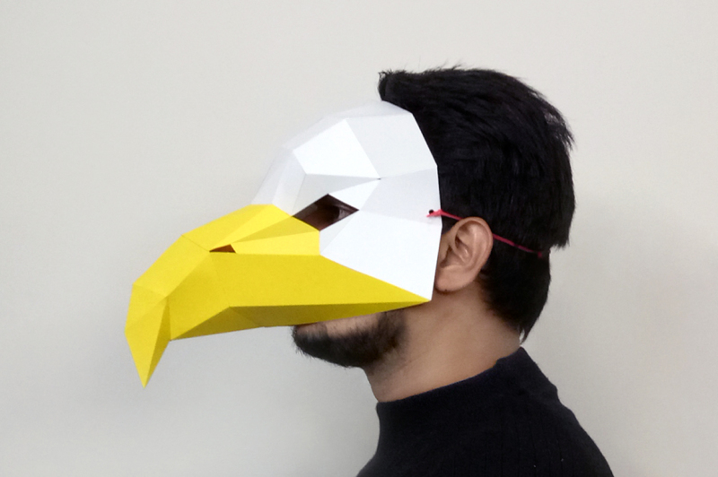 diy-eagle-mask-3d-papercraft