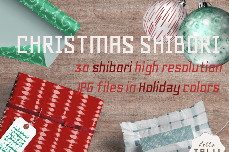 christmas-shibori