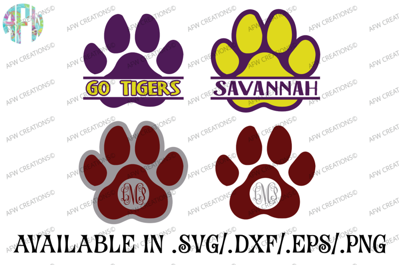 split-and-monogram-paws-svg-dxf-eps-cut-files