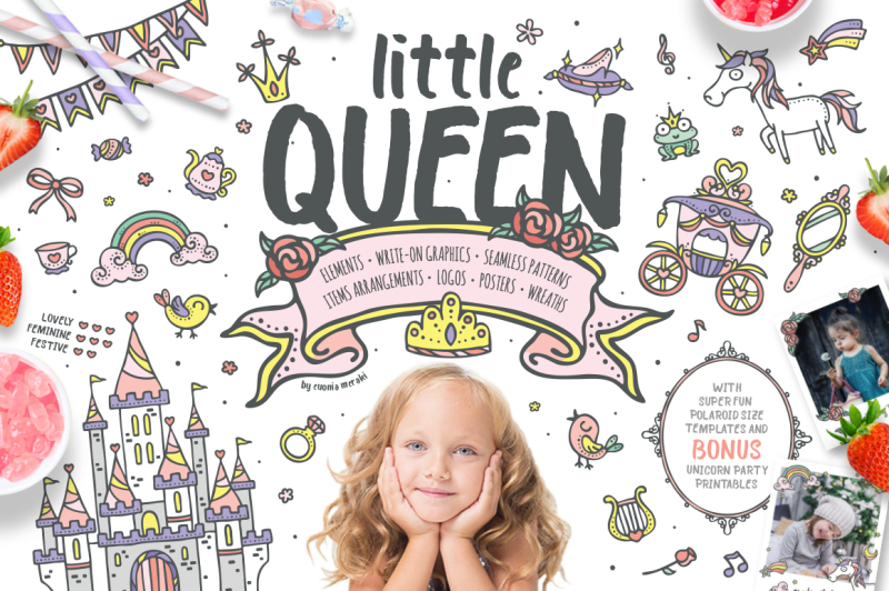 little-queen-adorable-princess-graphic-pack