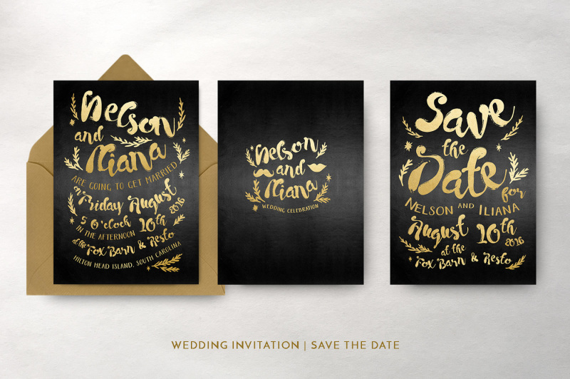 black-amp-gold-hipster-wedding-invitation-suite