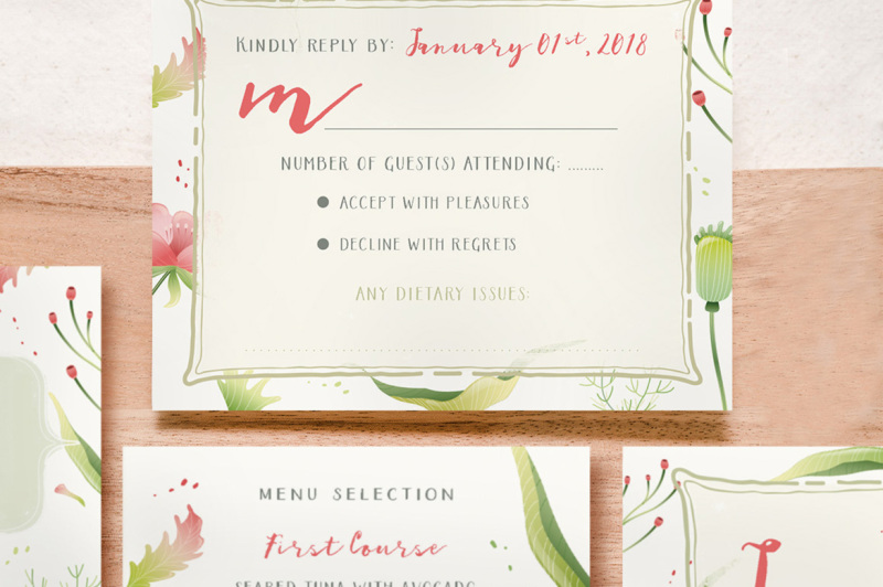 foliage-illustration-wedding-invitation-suite