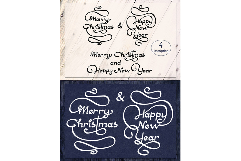 christmas-vector-set-winter-forest