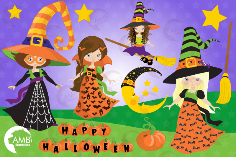 little-halloween-witches-clipart-graphics-illustrations-amb-214