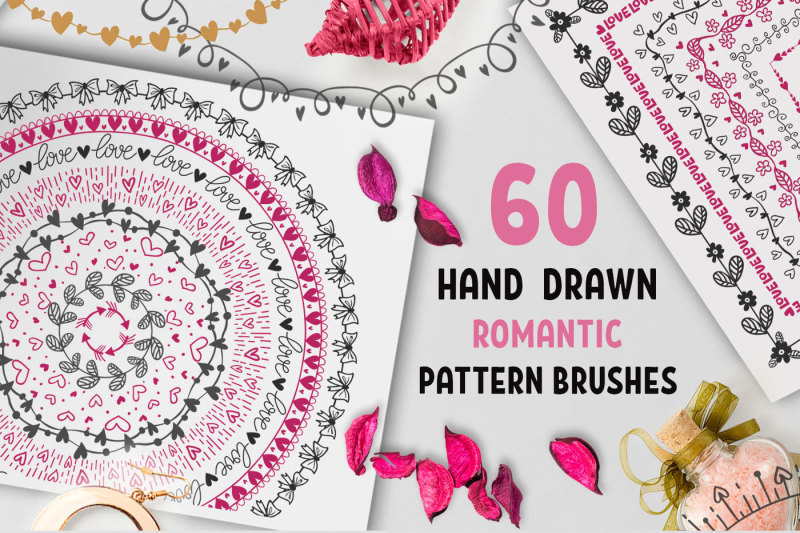 60-hand-drawn-romantic-pattern-brushes