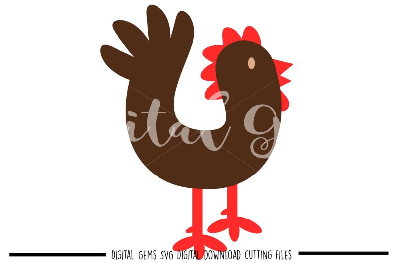 chicken-svg-dxf-eps-png-files