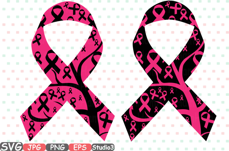 Download Breast Cancer SVG Cricut Silhouette swirl Props v5 Cutting ...