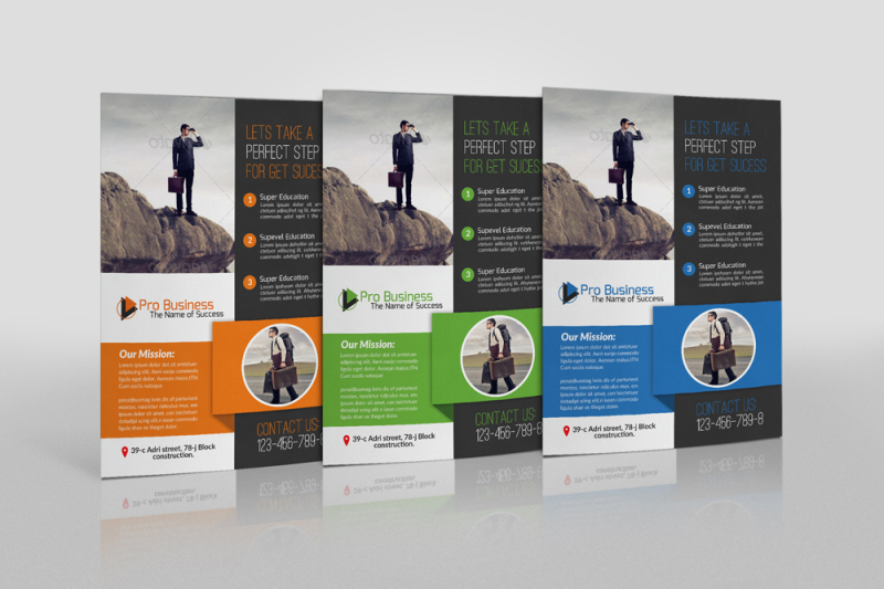 business-solution-consultant-flyers