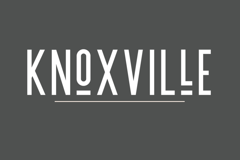 knoxville-a-logo-creating-font