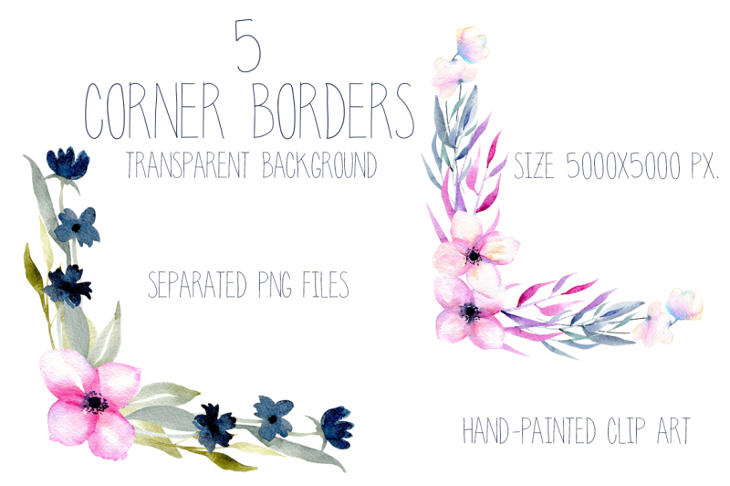 iowa-spring-corner-borders-set