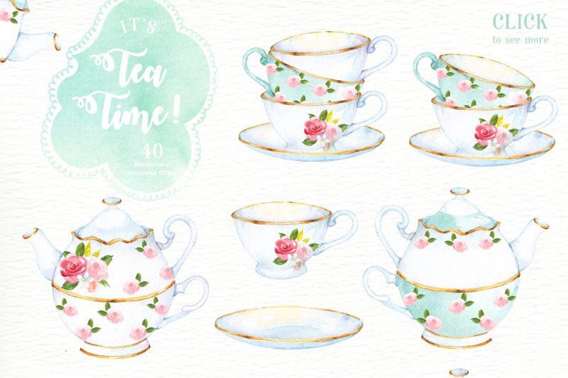 it-s-tea-time-watercolor-cliparts