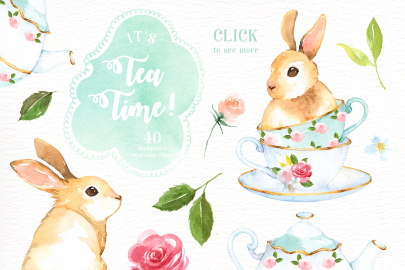 it-s-tea-time-watercolor-cliparts