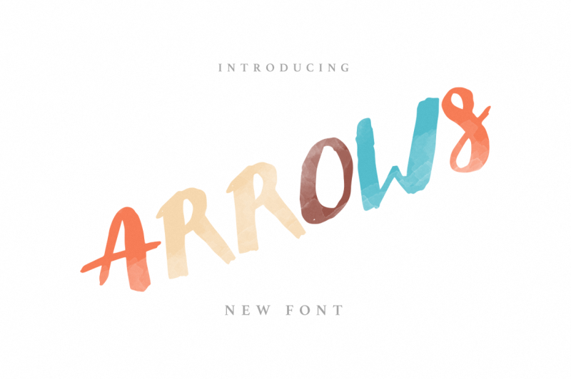 arrows-font