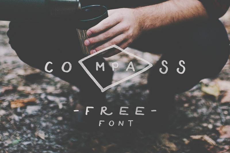 compass-free-font