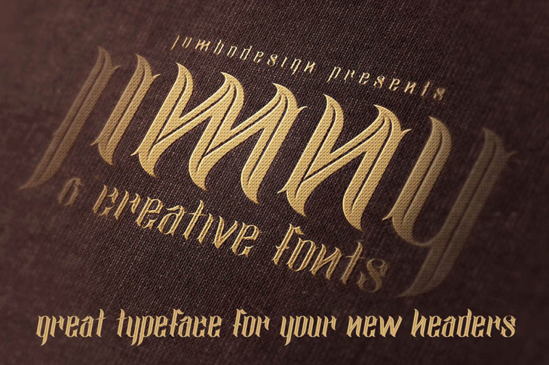 jimny-creative-style-font