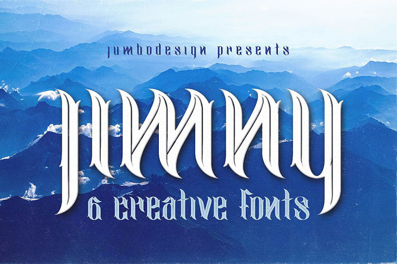 jimny-creative-style-font