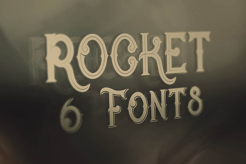 rocket-vintage-style-font