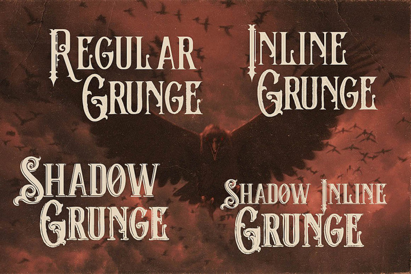 the-crow-vintage-style-font