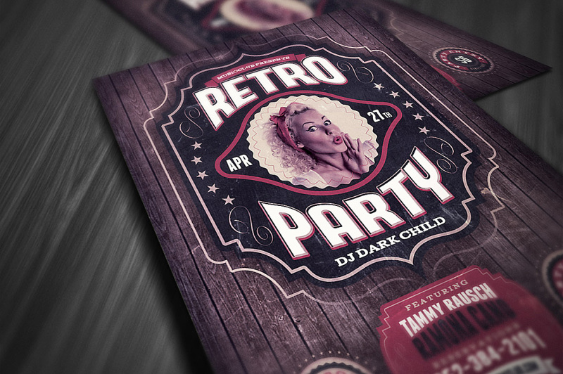 retro-party-flyer-template