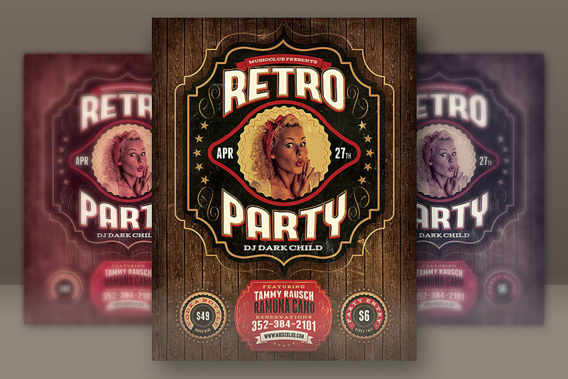 retro-party-flyer-template