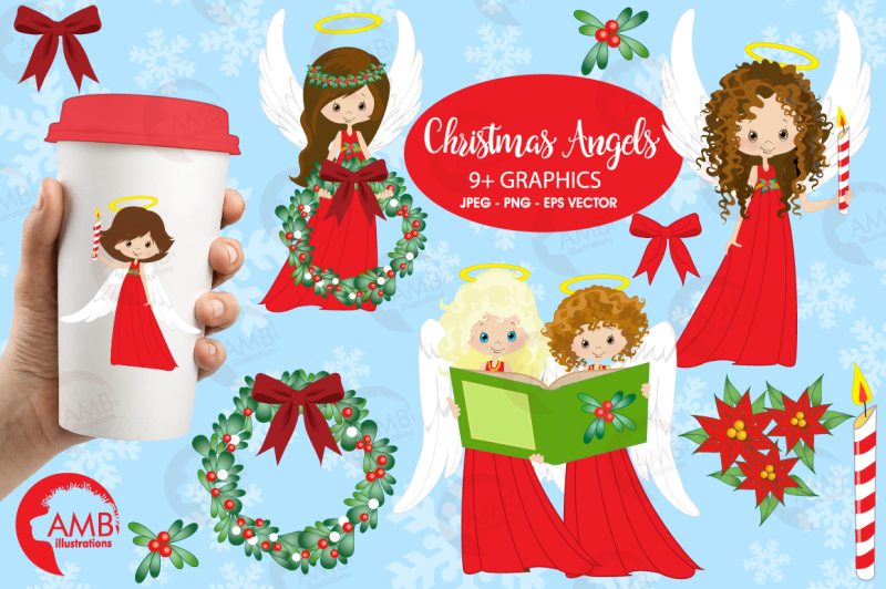 christmas-angels-clipart-graphics-illustrations-amb-1119