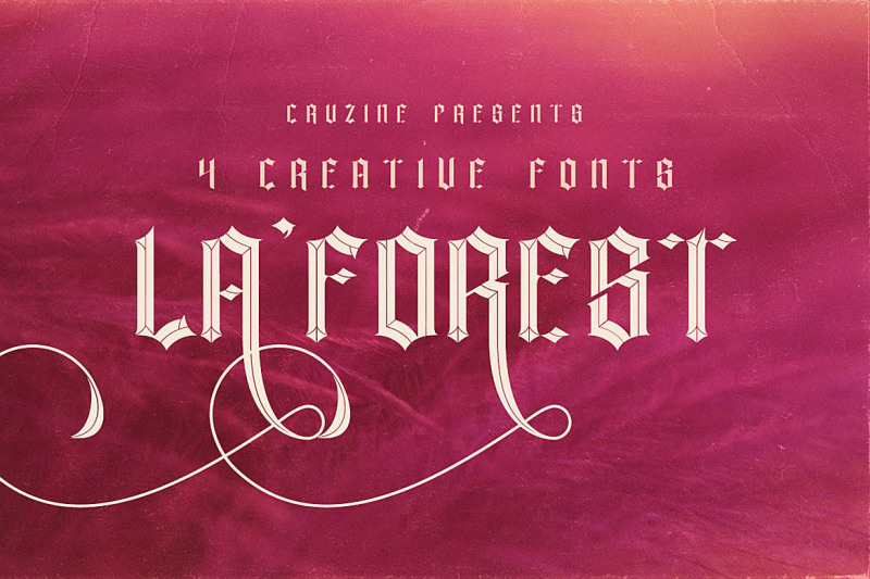 la-forest-typeface