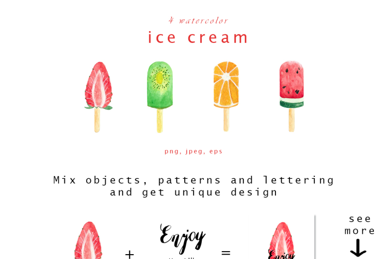 ice-cream-watercolor-and-lettering-set